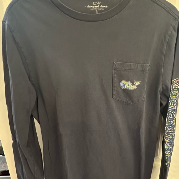 Vineyard Vines T-Shirt Trio - White, Maroon, Blue - Picture 7 of 8